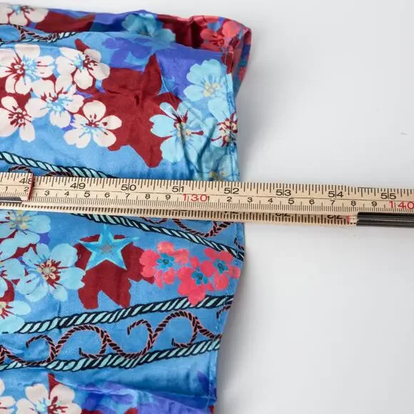 SALONI Fleur Midi Dress in Sky Flourish Plmt - Picture 9 of 10